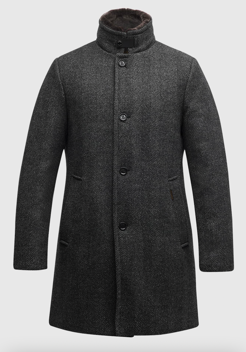 <p><a href="https://go.redirectingat.com?id=74968X1596630&url=https%3A%2F%2Fwww.neimanmarcus.com%2Fp%2Fmoorer-mens-herringbone-bib-topcoat-with-shearling-prod265400013%3FpimId%3D401233018235%26srsltid%3DAfmBOorWdkK1DMC1GKgJVXmADqRhVK8B1cn2JbwZtAp0EpQM7x7Jsgrz33I&sref=https%3A%2F%2Fwww.esquire.com%2Fstyle%2Fmens-fashion%2Fg13073223%2Fbest-topcoats-men%2F" rel="nofollow noopener" target="_blank" data-ylk="slk:Shop Now;elm:context_link;itc:0;sec:content-canvas" class="link ">Shop Now</a></p><p>Herringbone Bib Topcoat with Shearling</p><p>neimanmarcus.com</p><p>$3080.00</p>