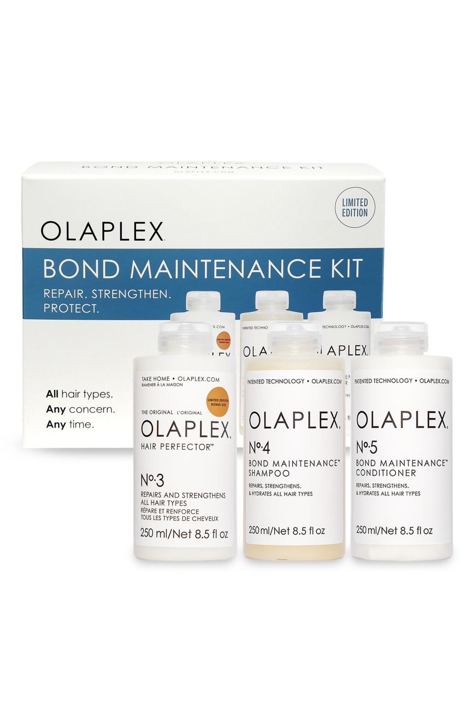 8) Bond Maintenance Hair Care Set ($126 Value)