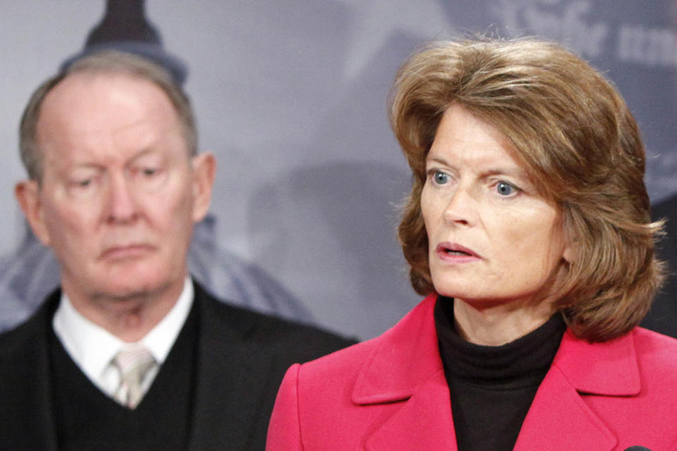 Sen. Lisa Murkowski and Sen. Lamar Alexander. 