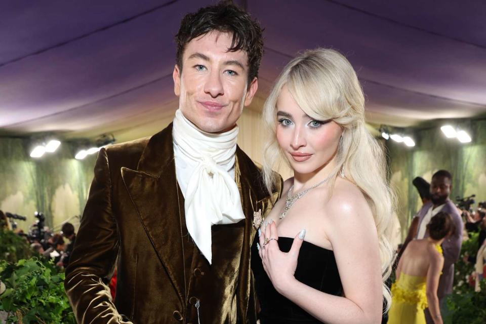 <p>Kevin Mazur/MG24/Getty</p> (L-R) Barry Keoghan and Sabrina Carpenter attend The 2024 Met Gala Celebrating "Sleeping Beauties: Reawakening Fashion" at The Metropolitan Museum of Art on May 6, 2024 in New York City