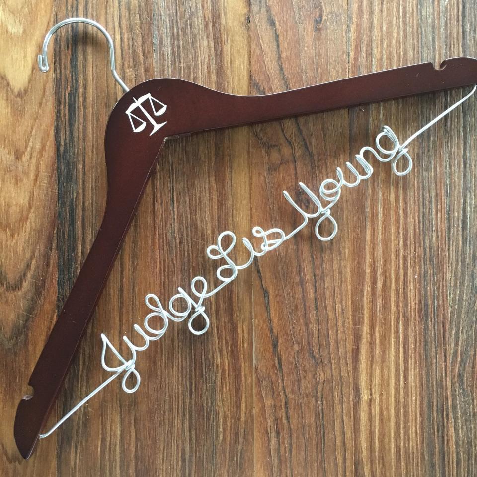 <p><a href="https://go.redirectingat.com?id=74968X1596630&url=https%3A%2F%2Fwww.etsy.com%2Flisting%2F615783421%2Fpersonalized-hanger-for-judge-gift-for&sref=https%3A%2F%2Fwww.womansday.com%2Flife%2Fwork-money%2Fg60557147%2Fbest-gifts-for-lawyers%2F" rel="nofollow noopener" target="_blank" data-ylk="slk:Shop Now;elm:context_link;itc:0;sec:content-canvas" class="link ">Shop Now</a></p><p>Personalized Hanger </p><p>etsy.com</p><p>$24.75</p><span class="copyright">HandcraftedAffairs</span>