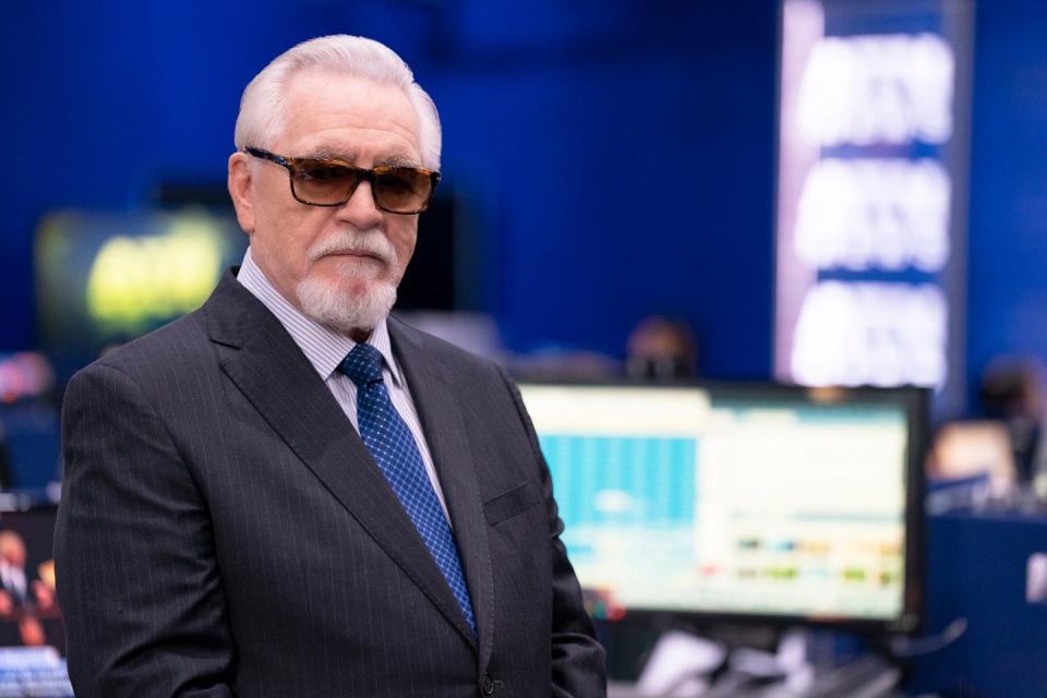 brian cox as logan roy, succession, season 4