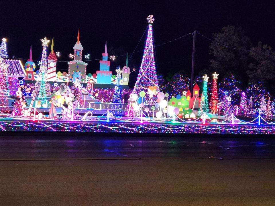 The Brown family from Wichita Falls competed on ABC’s “The Great Christmas Light Fight”.