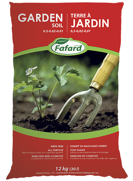 Fafard All Purpose Garden Soil. Image via Sheridan Nurseries.