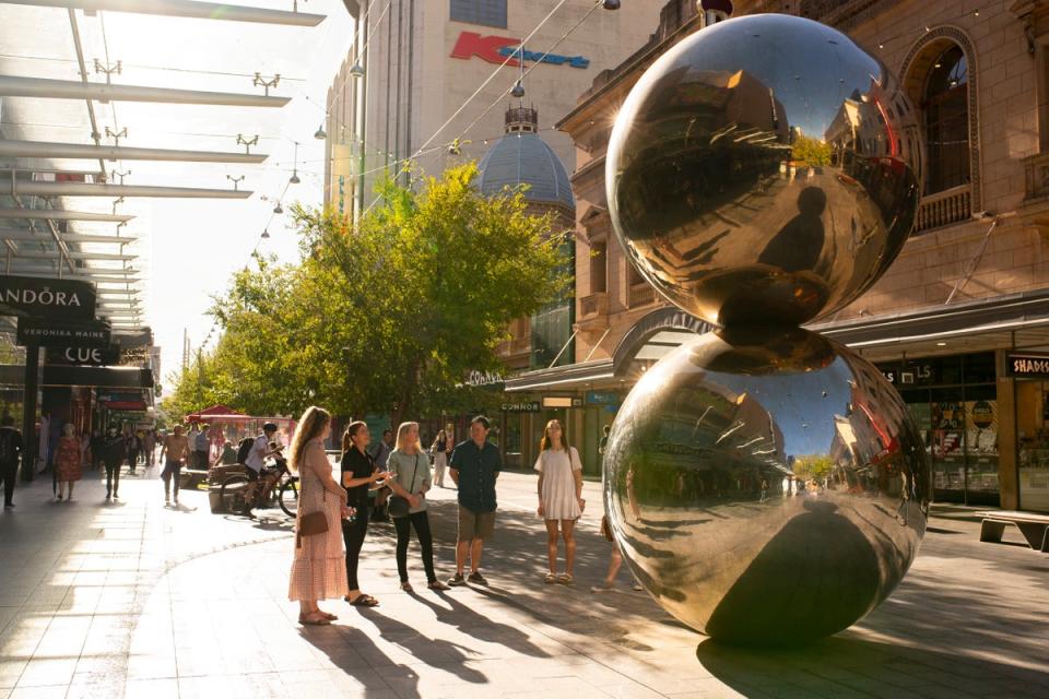 Public art in Adelaide (Tourism Australia)