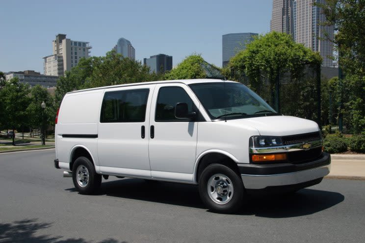 The Chevy Express Cargo Van. Way more appealing than Trump or Clinton.