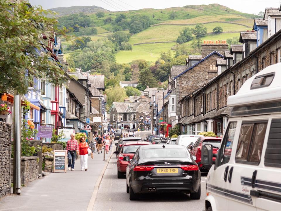 Tourists flood the area in peak season, staying in holiday rentals or their second homes (Alamy)