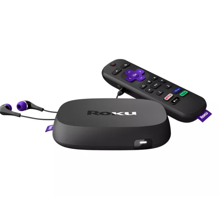 Roku Ultra 4K/HDR/Dolby Vision Streaming Media Player, best headphones for tv