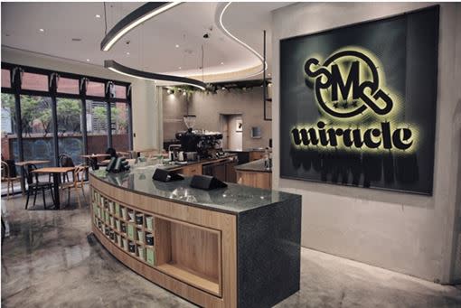 林俊傑開設的咖啡廳Miracle Coffee。（圖／SMUDGEstore Taipei）
