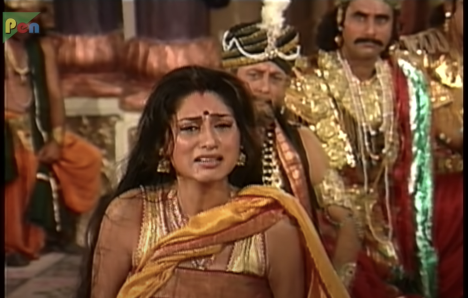 A still from Mahabharat TV series