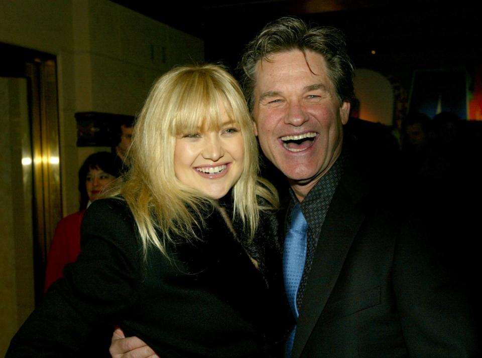 Kurt Russell and Kate Hudson