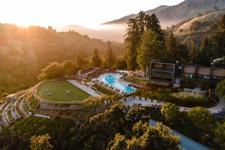 Exterior of Alila Ventana Big Sur