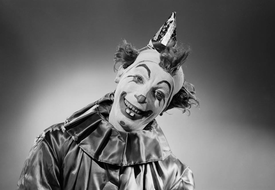 <p>There's something about a crooked clown that sends a shiver down your spine. </p>