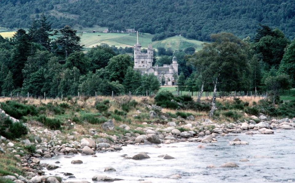 The plush estate is nestled on the banks of the River Muick. WireImage