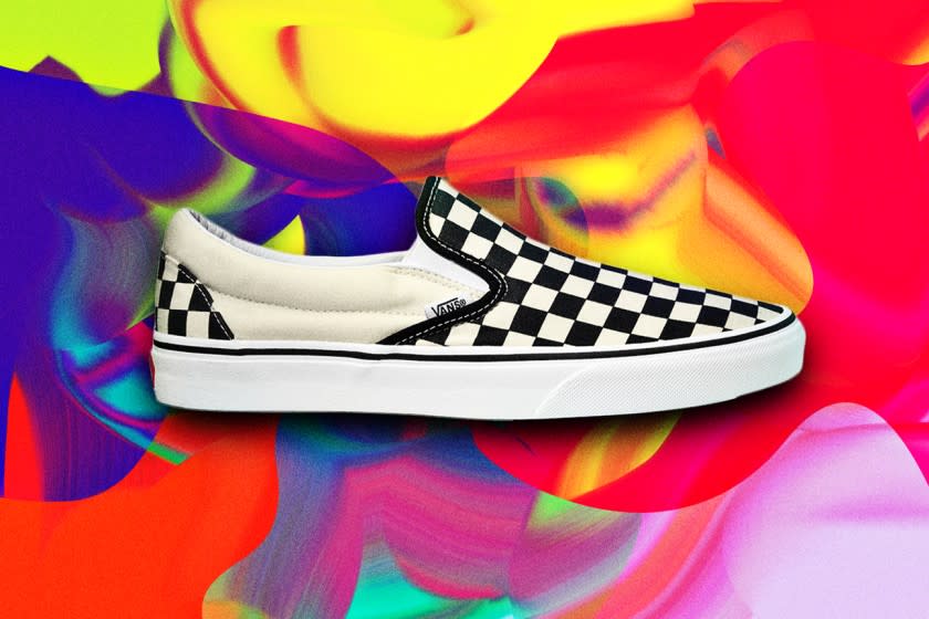 Vans has collaborated with many popular brands and pop-culture properties over the years, including Supreme and "Star Wars," but it gained popularity on the back of its black-and-white-checkerboard slip-on. <span class="copyright">(Vans)</span>
