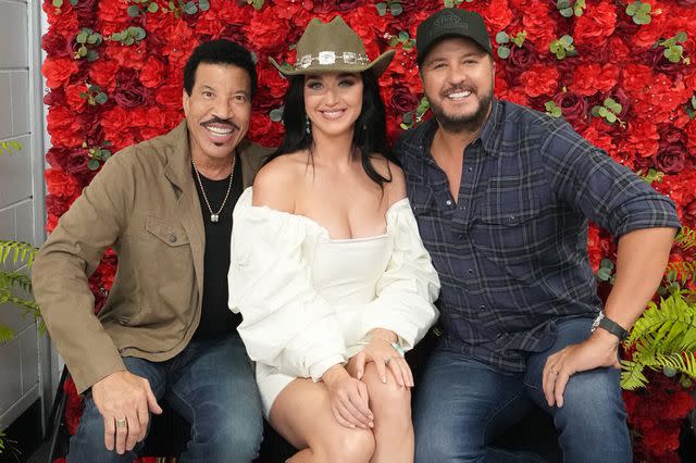 <p>Disney/Eric McCandless</p> Lionel Richie, Katy Perry and Luke Bryan on 'American Idol'