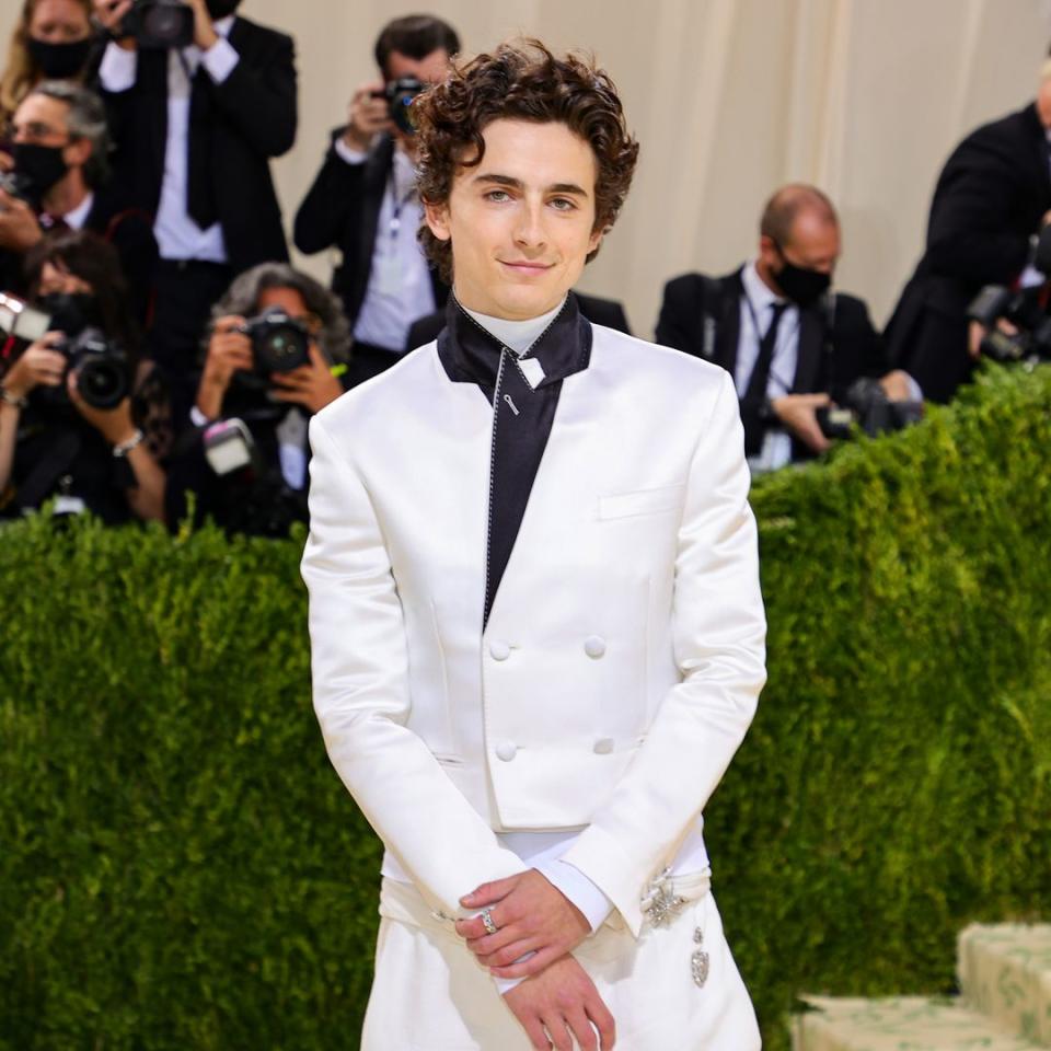 Timothée Chalamet is Chanel's latest poster boy