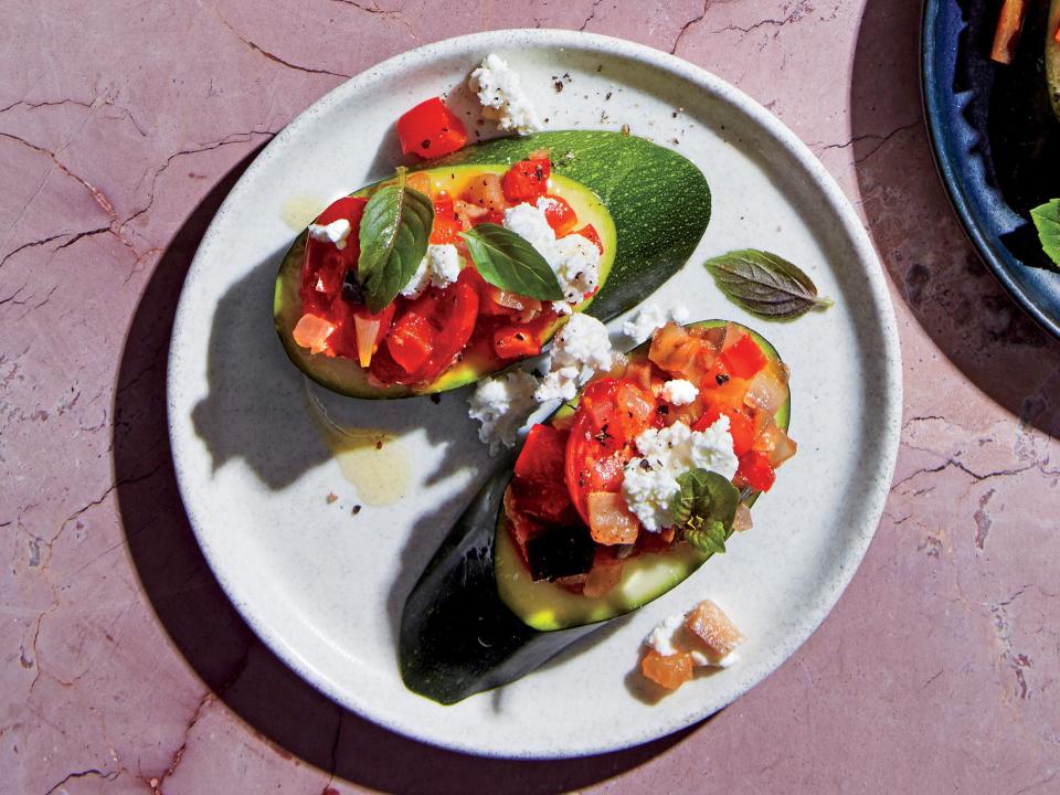 Ratatouille Zucchini "Bruschetta"