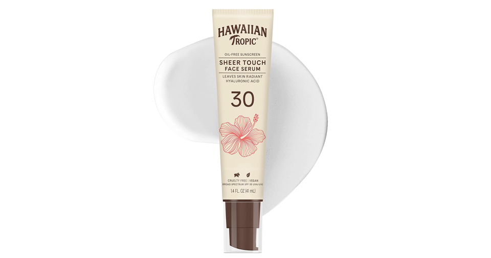 Hawaiian Tropic Sheer Touch Face Serum SPF 30. Foto: amazon.com