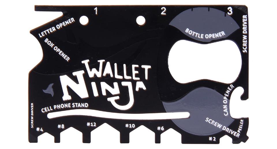 18 in 1 pocket multi tool (Wallet Ninja/ Amazon)