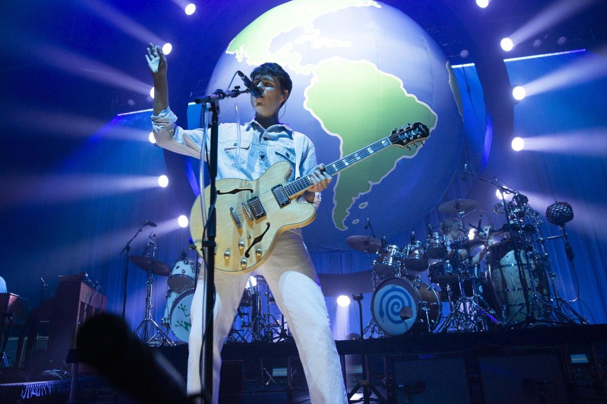 Vampire Weekend plays ACL Live in 2019. The band will return to Austin on April 8 to play a concert that coincides with the Solar Eclipse.