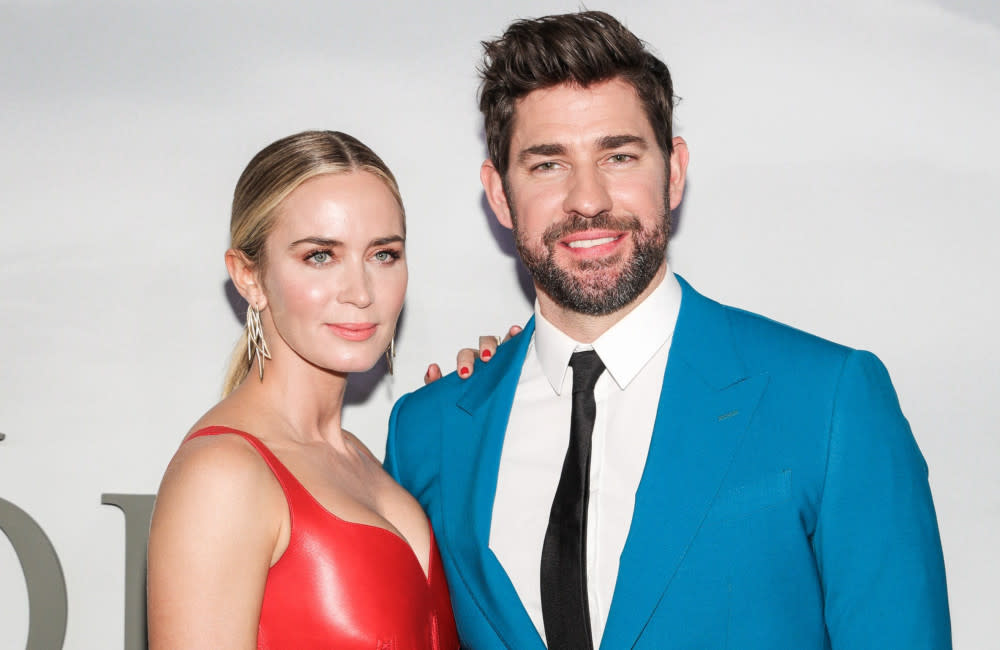 John Krasinski has heaped praise on his wife credit:Bang Showbiz