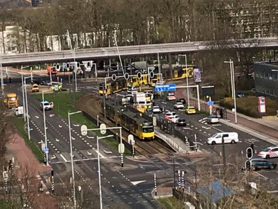 Utrecht shooting: Three dead and several injured after gunman opens fire on Dutch tram