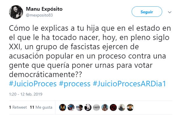 ¿Farsa o justicia? División de opiniones en las redes sobre el juicio del procés