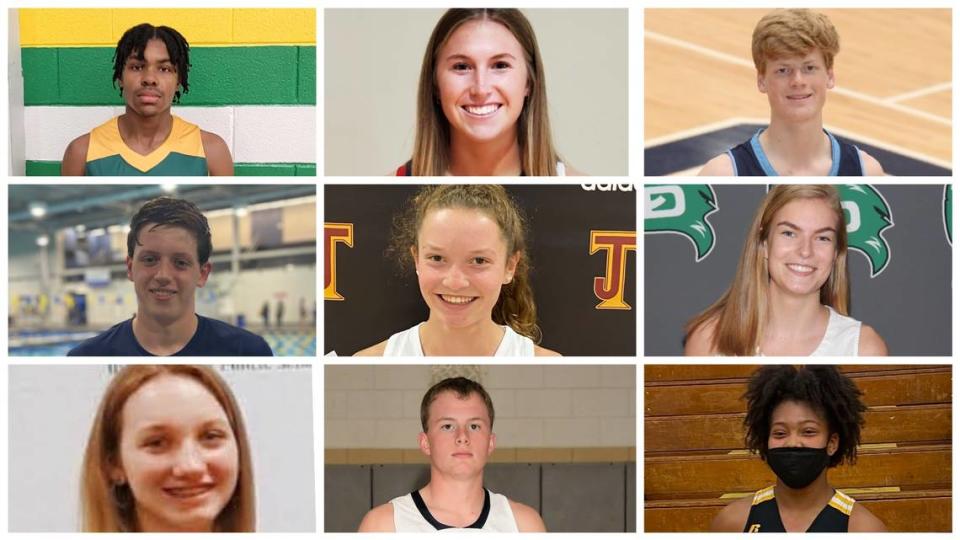 Some of the nominees for the Charlotte Observer high school athlete of the week (1.28.22)