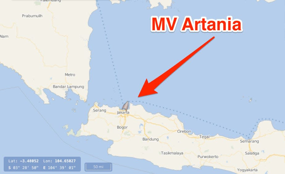 mv artania cruise ship