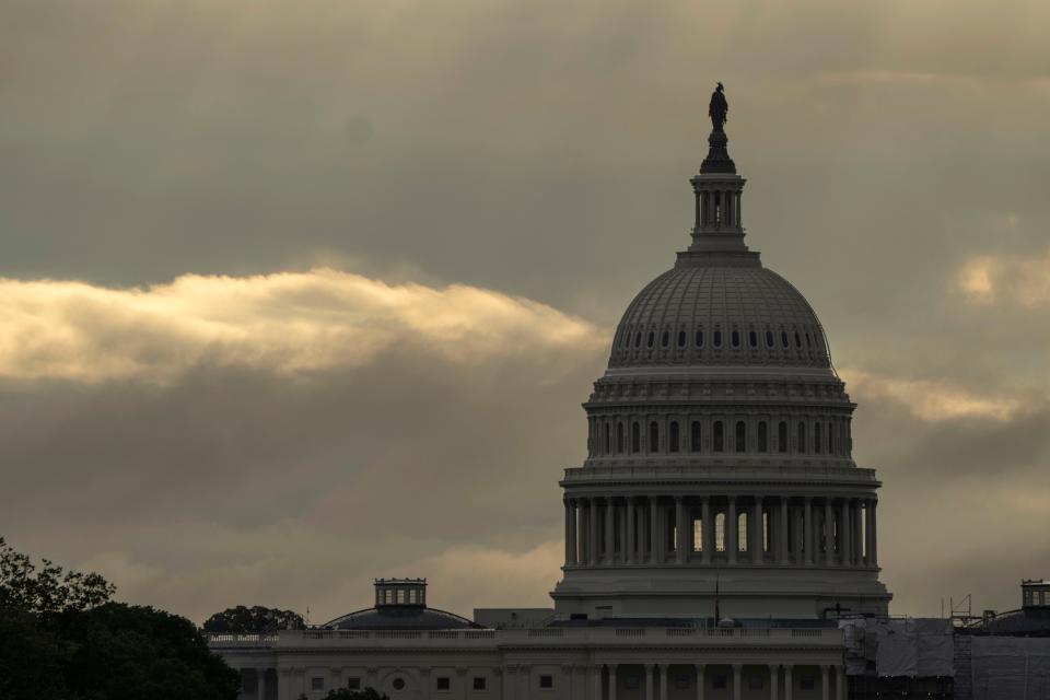 The U.S. Capitol dome is shown here on Sept. 11. Congress faces a deadline to fund the government by the end of the month or face a shutdown.