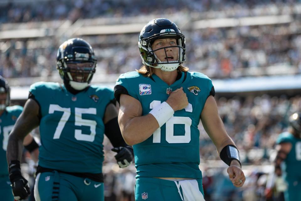 Trevor Lawrence and the Jacksonville Jaguars are looking for their first win in London against the Miami Dolphins.