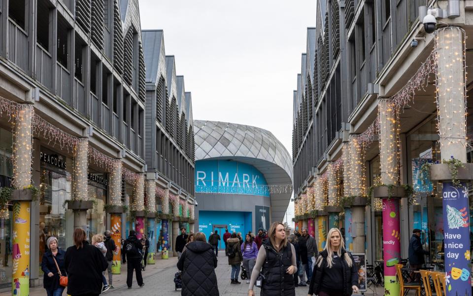 The Arc shopping centre in Bury