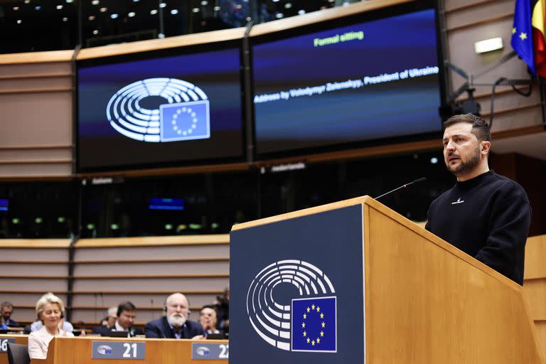 Volodymyr Zelensky; Unión Europea; mundo; Ucrania; Bruselas