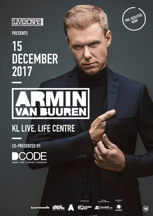 The trance icon finally comes back to Malaysia after three whole years