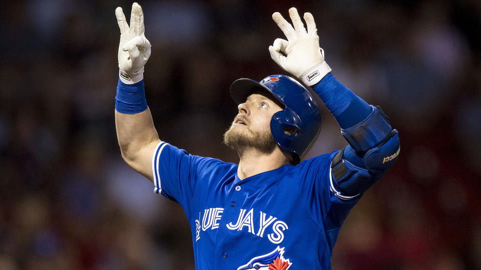 Josh Donaldson is open to finishing his career with the Blue Jays. (Photo by Billie Weiss/Boston Red Sox/Getty Images)