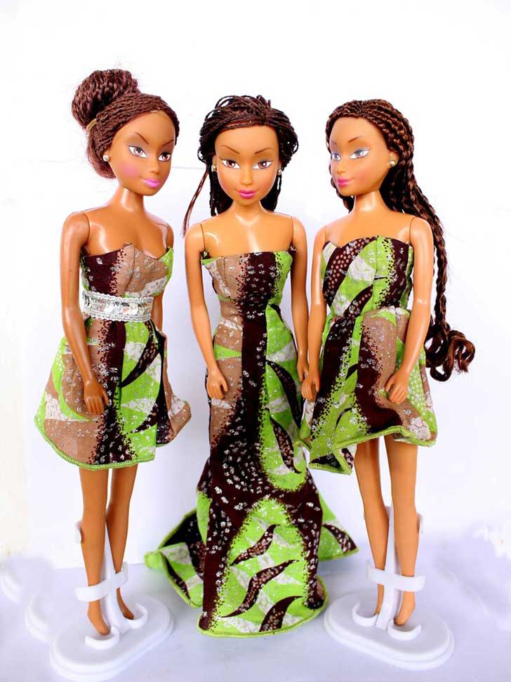 <p>Hasta que estas muñecas aparecieron en el mercado, las niñas nigerianas solo podían escoger, en las tiendas, juguetes que representaban a personajes blancos y de cabellos claros. </p>
