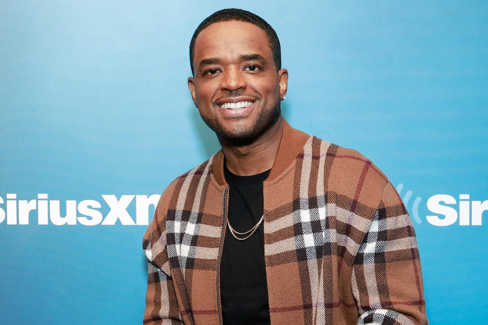 NEW YORK, NEW YORK - MAY 24: Larenz Tate visits SiriusXM Studios on May 24, 2023 in New York City. (Photo by Jason Mendez/Getty Images)