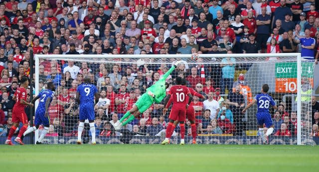 Chelsea take the lead through Kai Havertz, not pictured