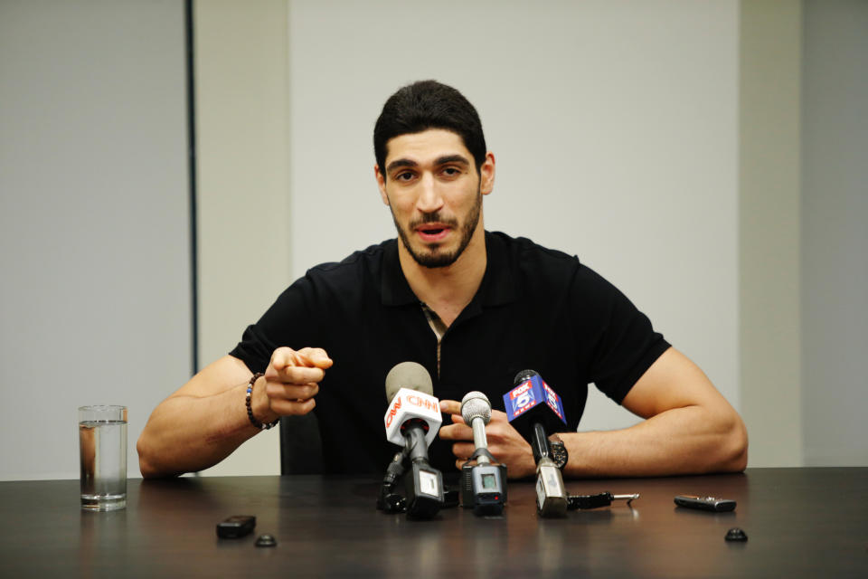 Turkish NBA Player Enes Kanter 