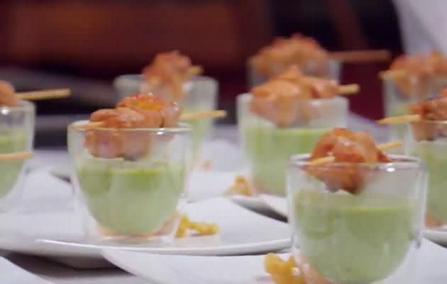 The most emotionally-charged pea soup you'll ever meet. Source: Channel Seven