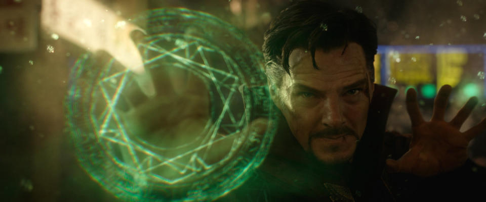 Benedict Cumberbatch in 2016's Doctor Strange (Credit: Marvel)