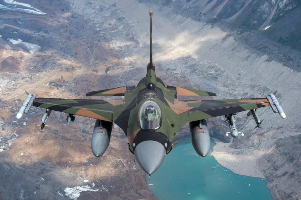 Air Force F-16 Alaska