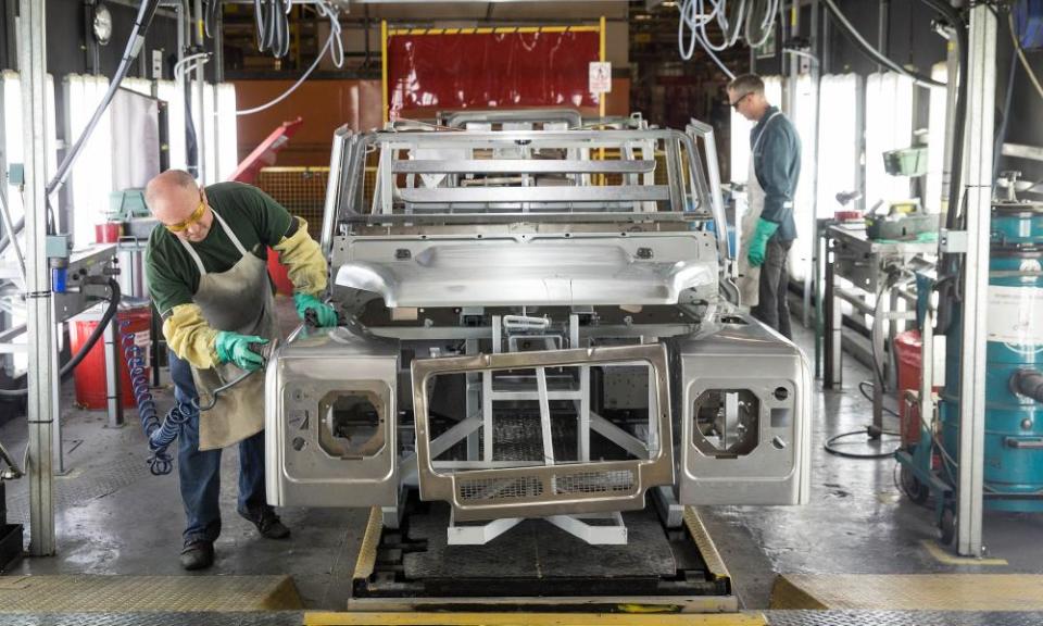 Complex manufacturing supply chains mean car parts might cross UK borders as many as four times. 