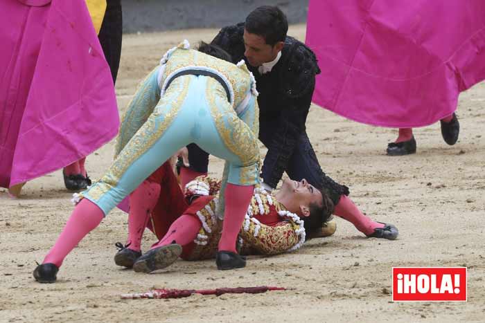 Gonzalo Caballero, intervenido por segunda vez tras la grave cogida en Las Ventas