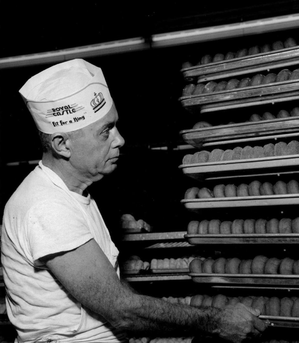 A cook at a Miami-area Royal Castle.