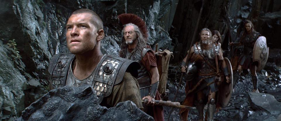 Nicholas Hoult - far right - in Clash of the Titans (Warner Bros.)