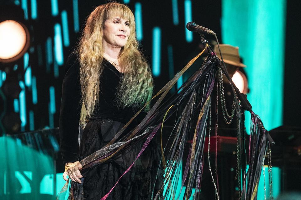 MANCHESTER, TENNESSEE - JUNE 19: Stevie Nicks performs during 2022 Bonnaroo Music & Arts Festival on June 19, 2022 in Manchester, Tennessee. (Photo by Erika Goldring/WireImage)