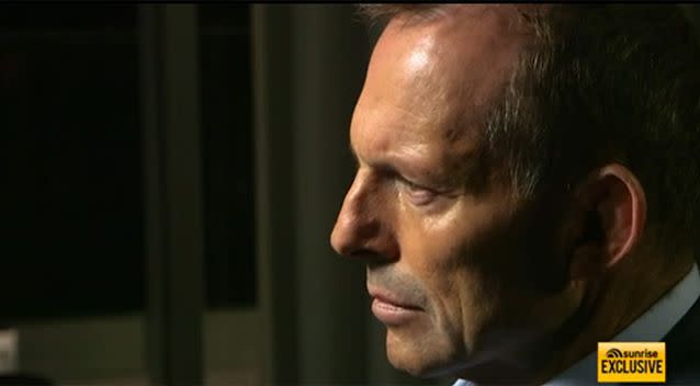 Abbott said he would've ran a completely different campaign to Malcolm Turnbull. Photo: 7 News