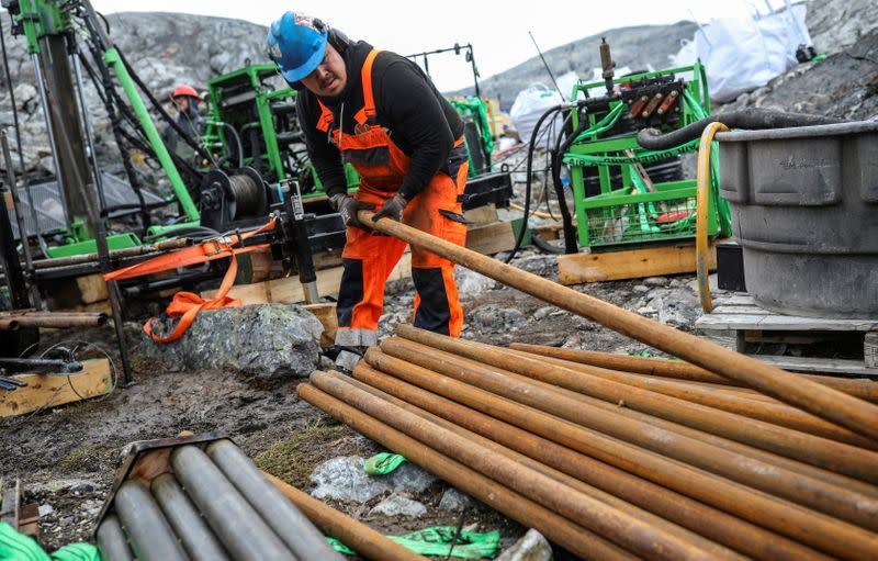 Mining in Greenland